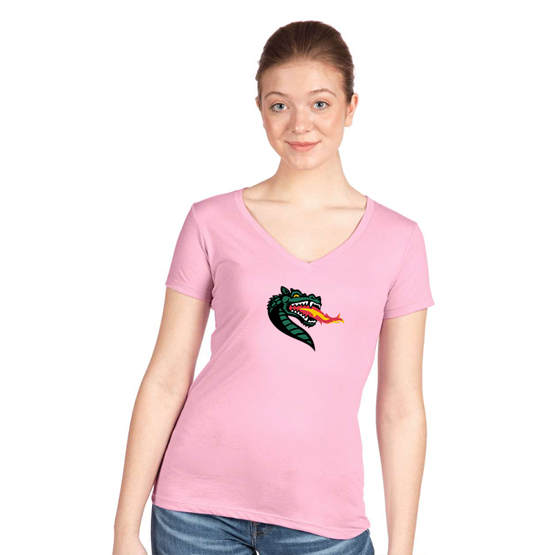 Women's UAB Blazers  Next Level V-Neck T-Shirt
